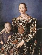 BRONZINO, Agnolo Eleonora of Toledo with her son Giovanni de  Medici oil painting picture wholesale